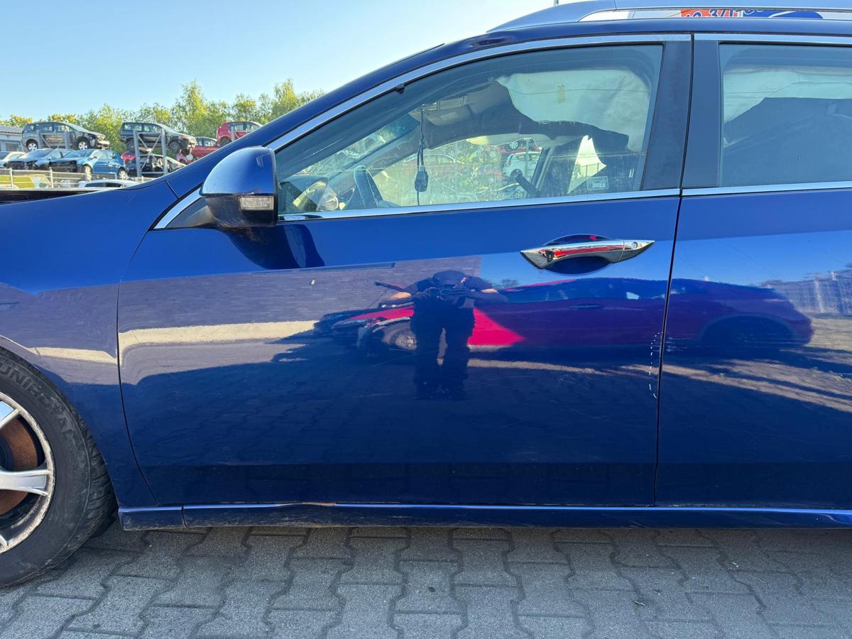 Honda Accord CW1 original Tür vorn links B553P Cobalt Blue Pearl Rohbau BJ08